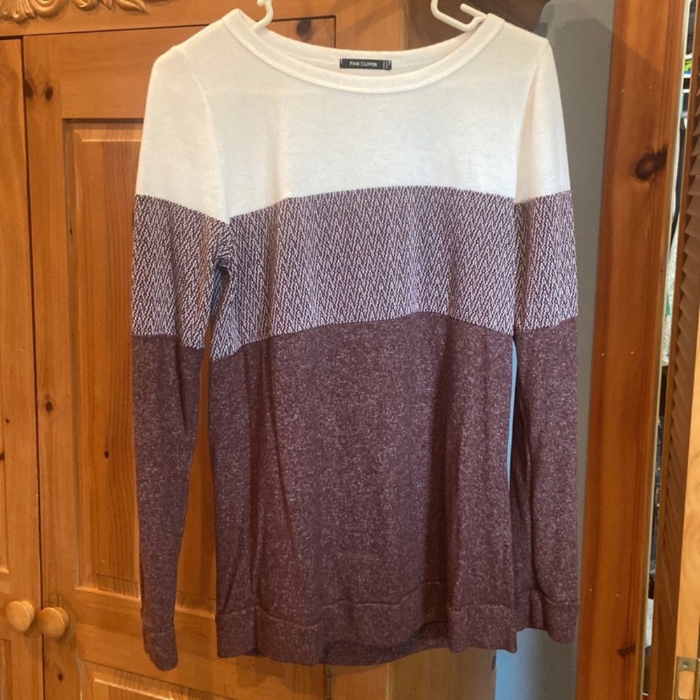 Pink Clover Sweater from Stitchfix